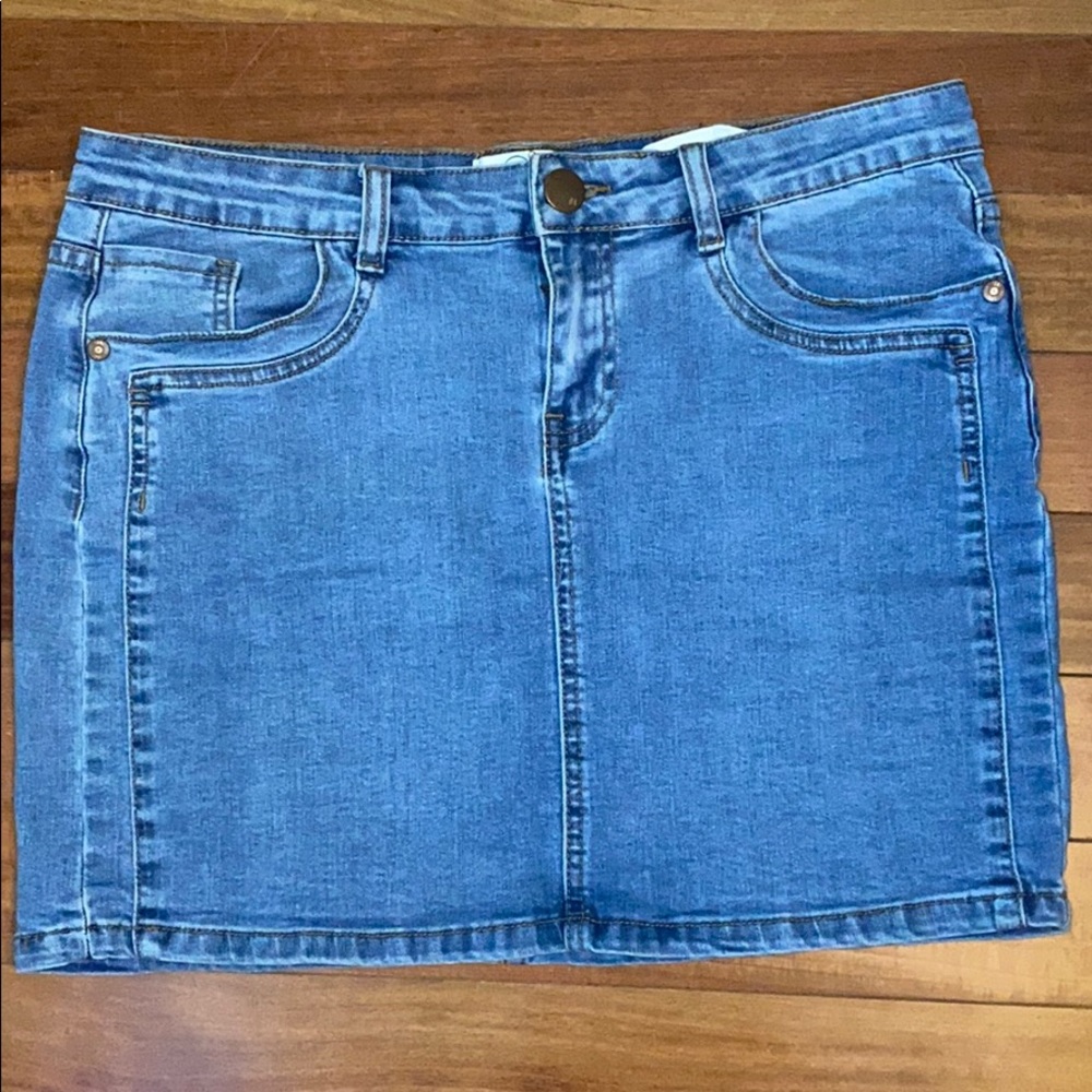 Jean Skirt